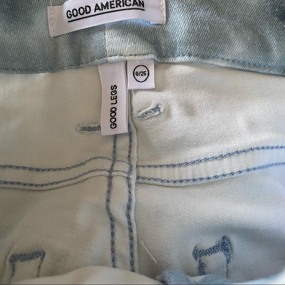 Good American Cloud Tie Dye High Rise Jeans 0/25 - Picture 3 of 8